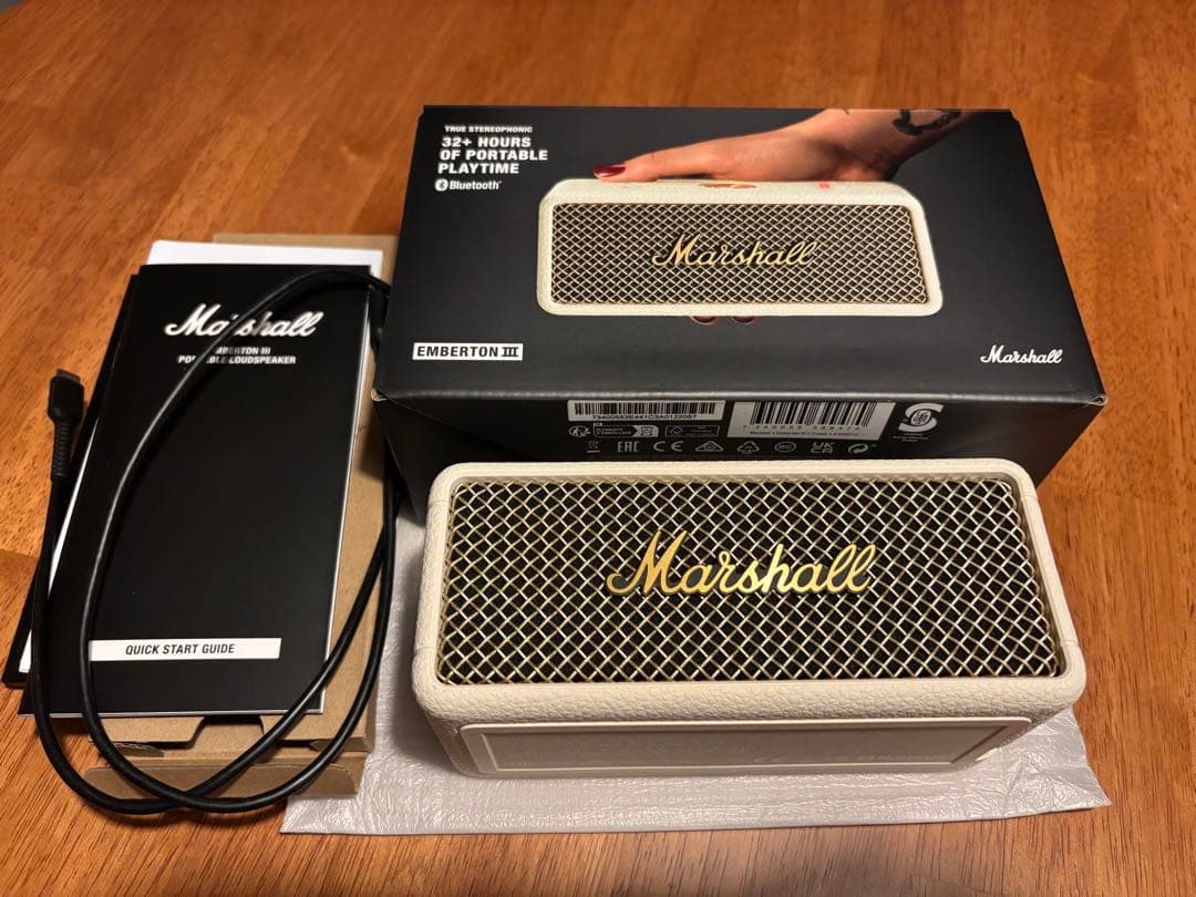 Marshall Emberton III ホワイト