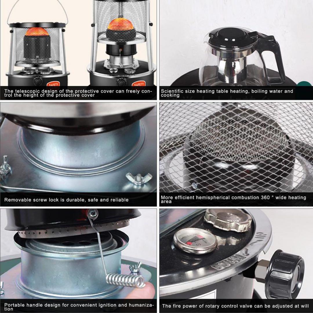 キャンプストーブ アウトドアストーブ　限定カラーアースグリーン　収納ケース付き