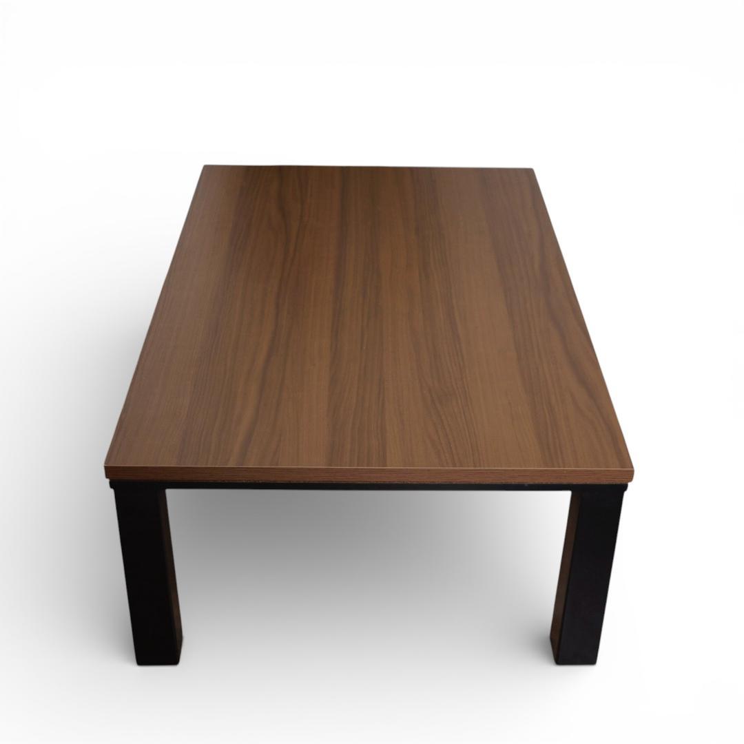 幅105㎝【新品訳あり】ヴィンテージ風 こたつテーブル 長方形 石英管ヒーター