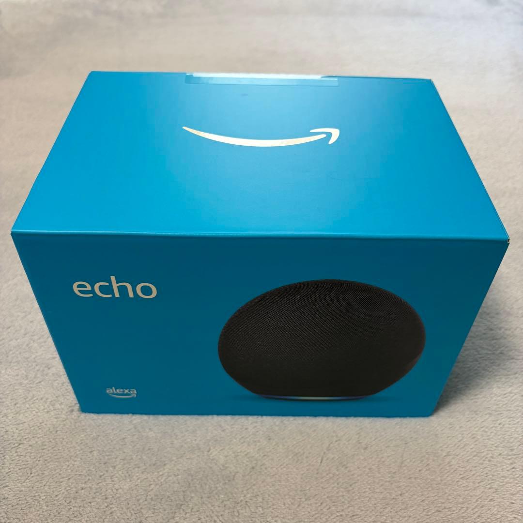 新品 Amazon Echo（エコー）第4世代 チャコール ②