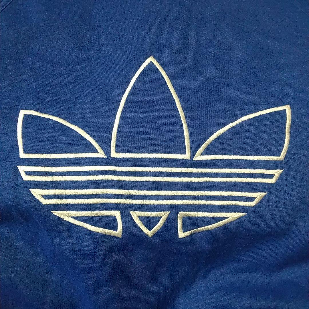 激レア☆80s アディダス 両面刺繍ロゴ リバーシブル 中綿 ジャケット L