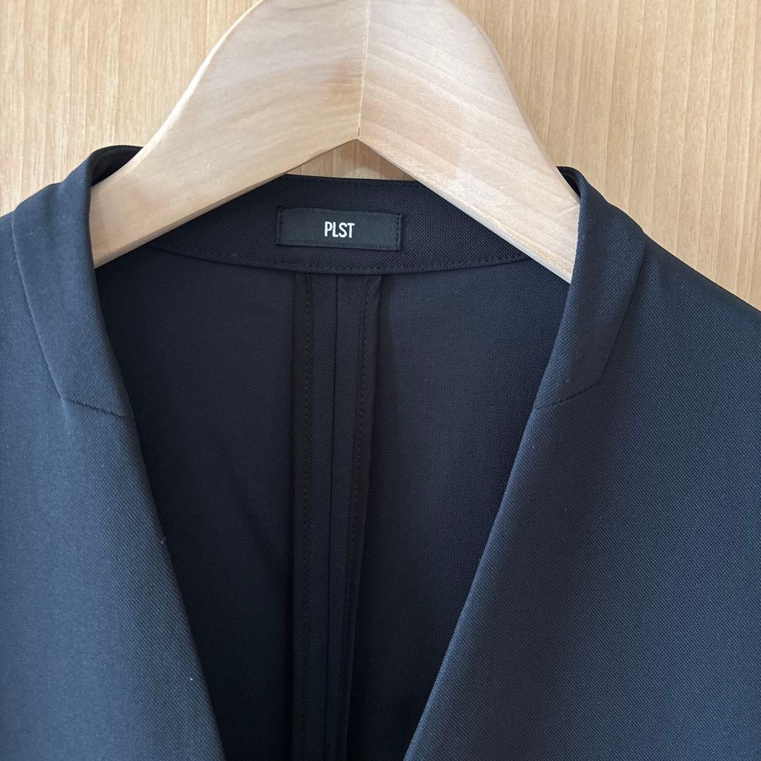 プラステ　ハイストレッチトリコット　セットアップ　ブラック　XS