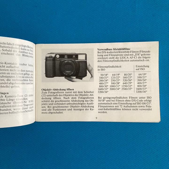 Leica AF-C1 フィルムカメラ　ケース+説明書付属