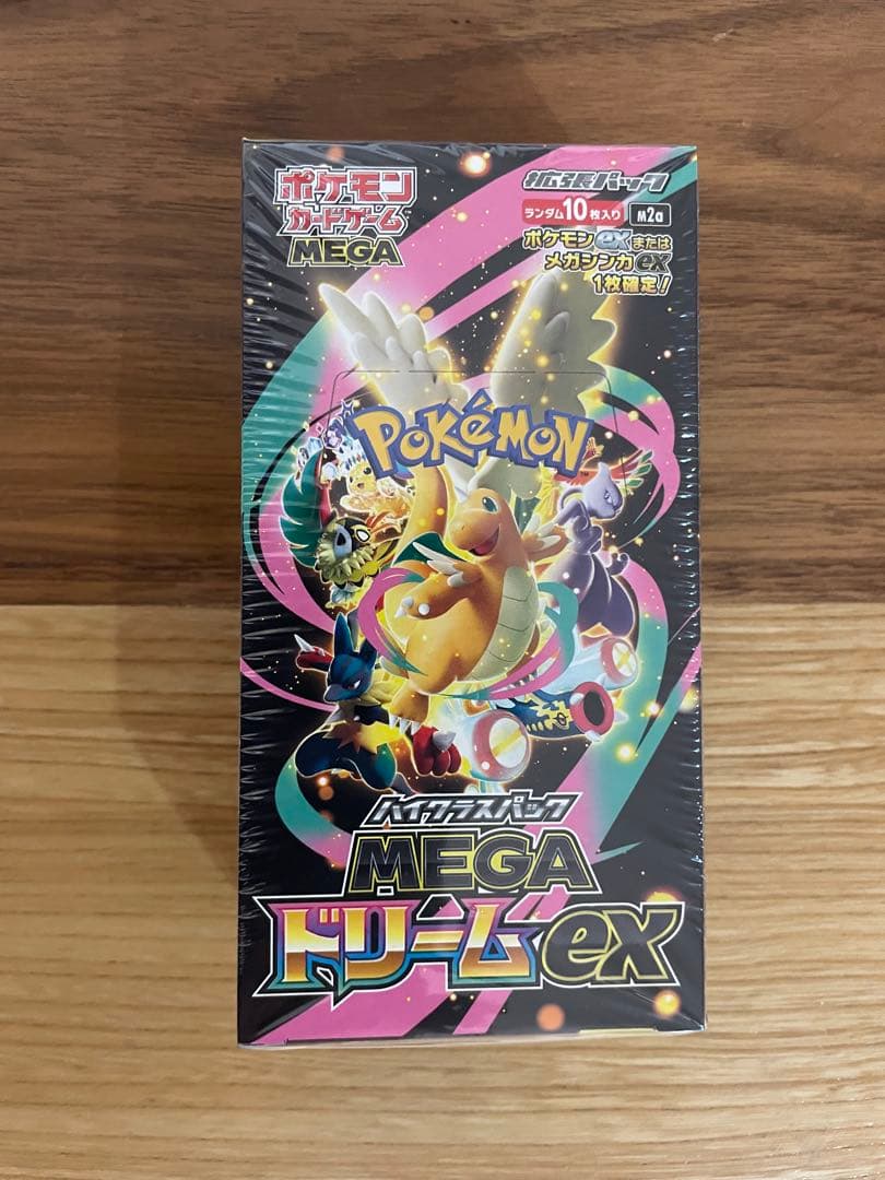 【シュリンク付き】ポケモンカード MEGAドリームex 1BOX 新品未開封
