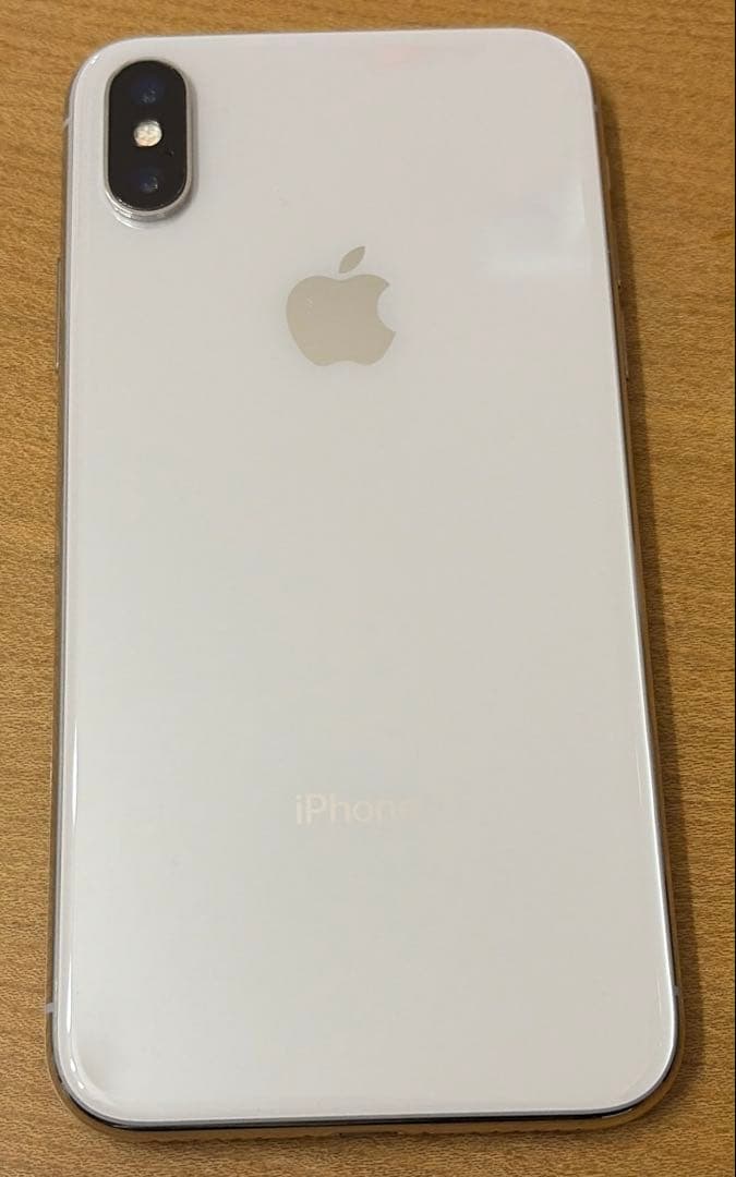 iPhone X 64GB シルバー 箱あり