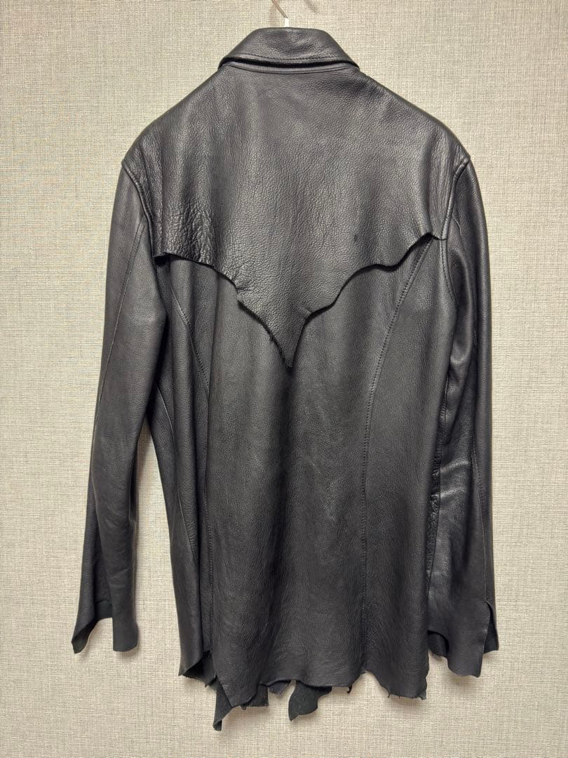 バックボーン 初期 ディアスキンレザーシャツ