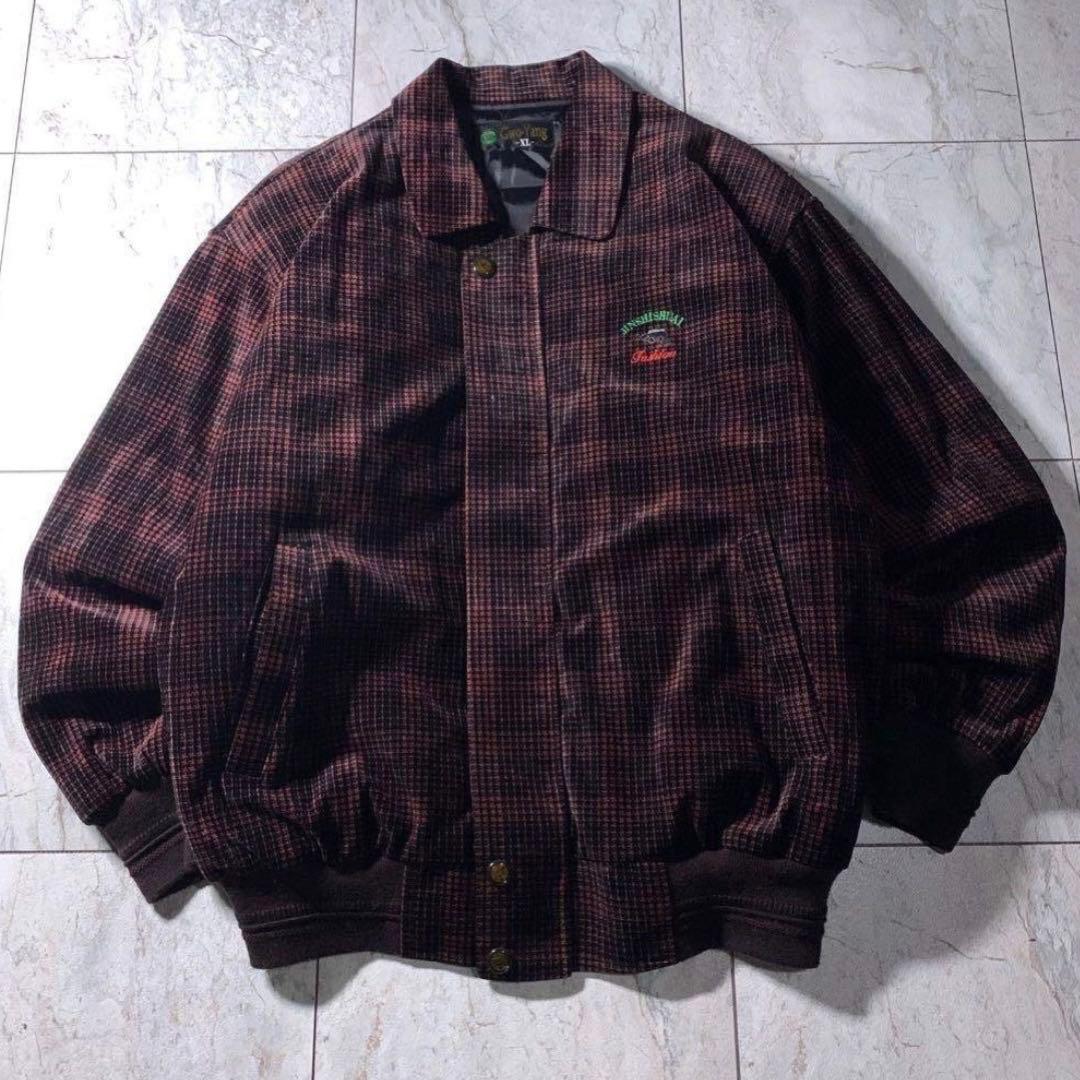 h*5様 【vintage】ベロア スウィングトップ 00s 90s ヴィンテー