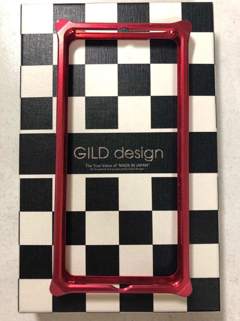 iPhoneアクセサリー GILD design RED (iphone 8plus)