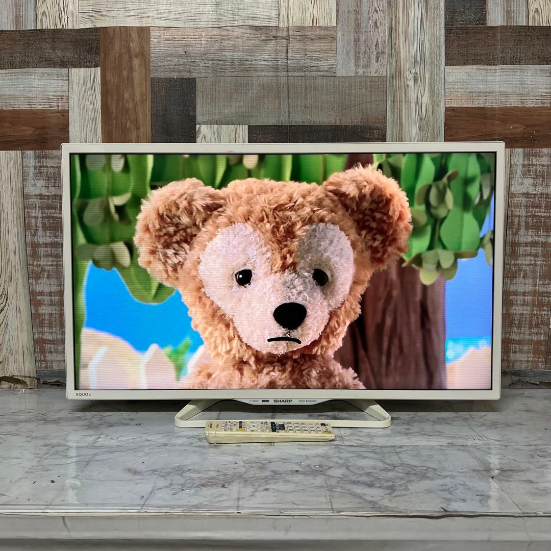 みちよさん専用全国送料込ホワイトシャープ32型テレビYouTube、u-next