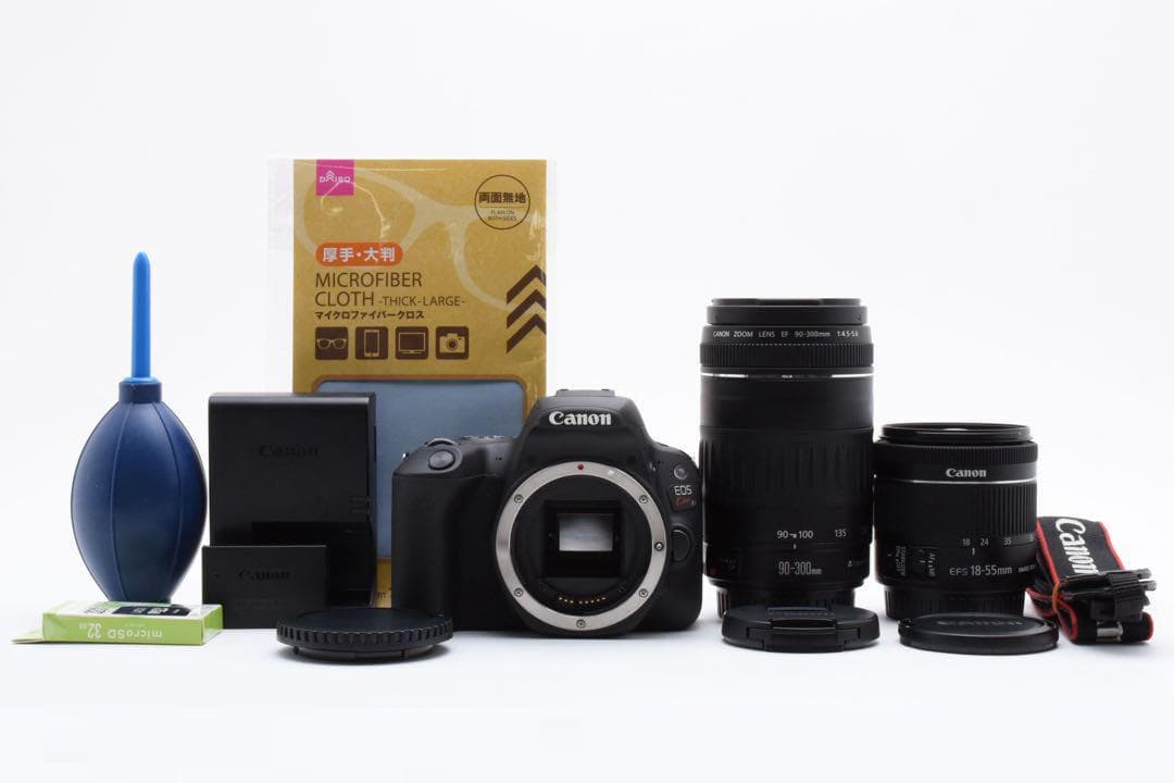 キャノン kiss X9☆高性能STM＆超望遠☆Wi-Fi☆一眼レフカメラ