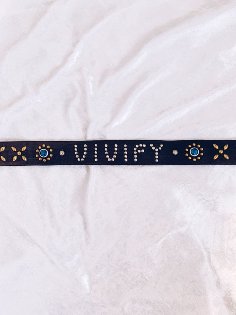 定価4万超 VIVIFY West Coast Cross Studs Belt