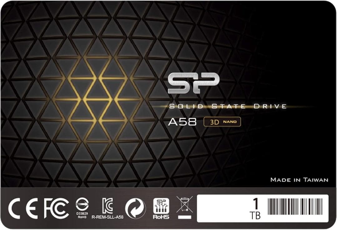 Silicon Power A58 1TB SSD 2.5インチ　中古美品