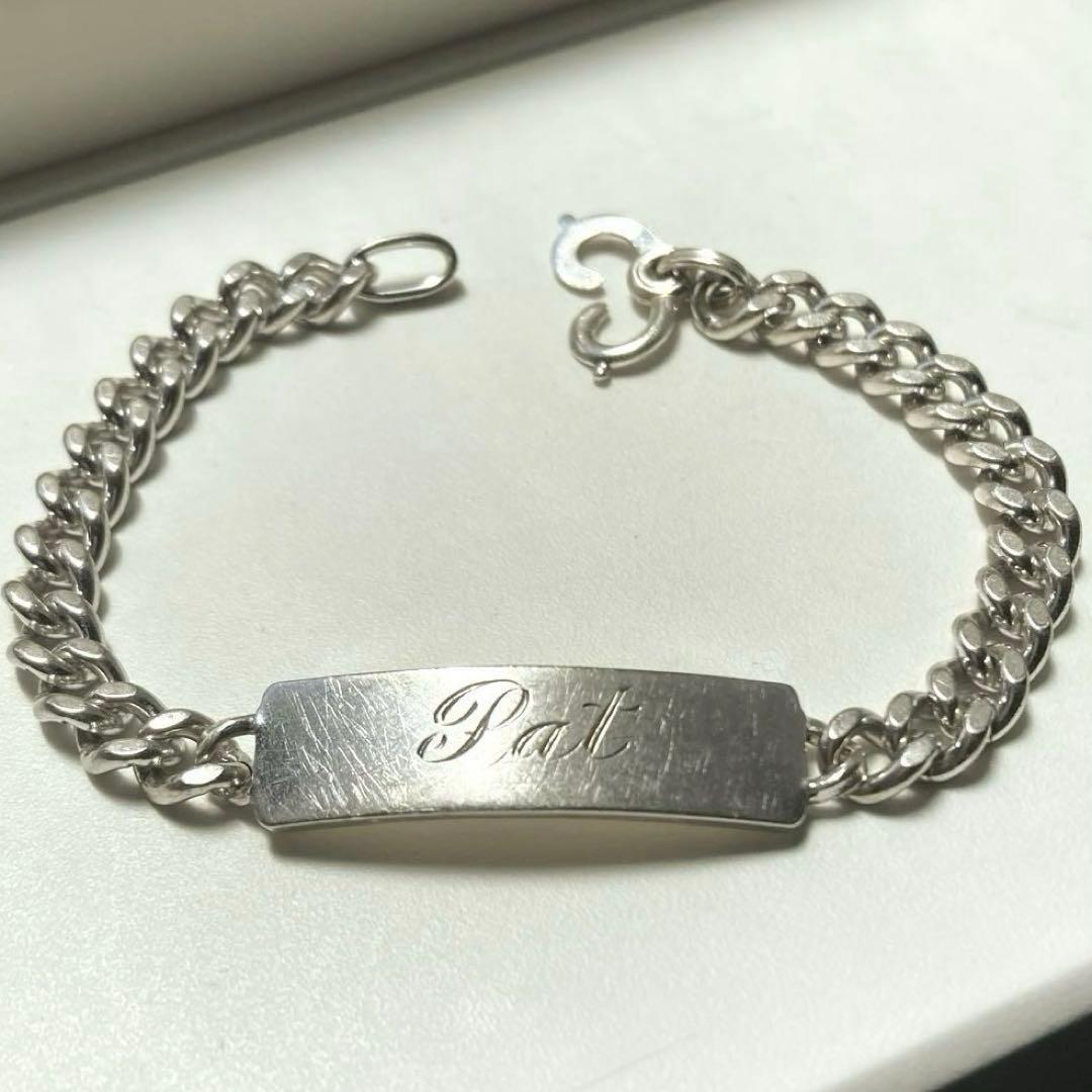 FORSTNER us army スターリング シルバー IDブレスレット