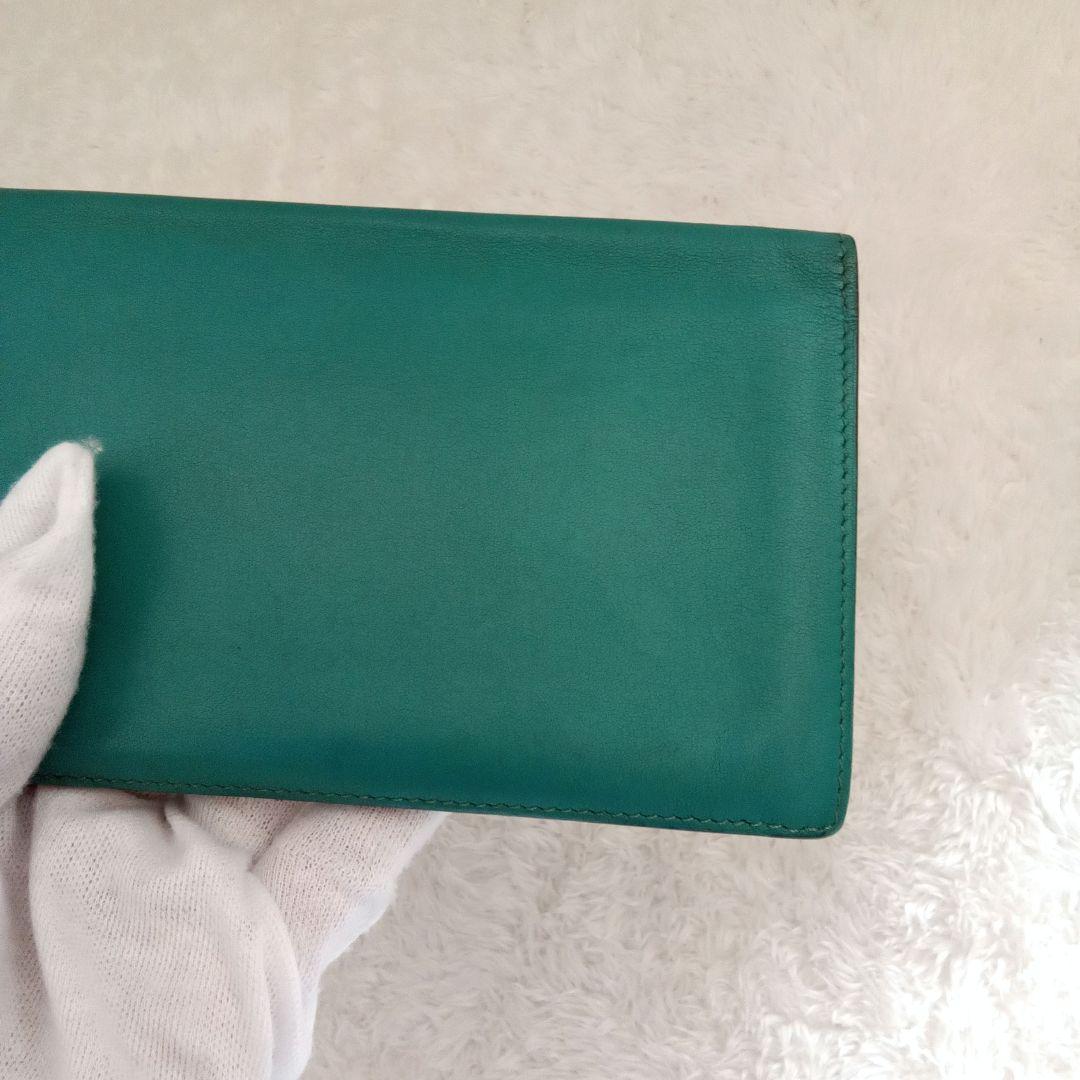 HERMES エルメス MC2 フレミング シルクイン □X刻印 グリーン