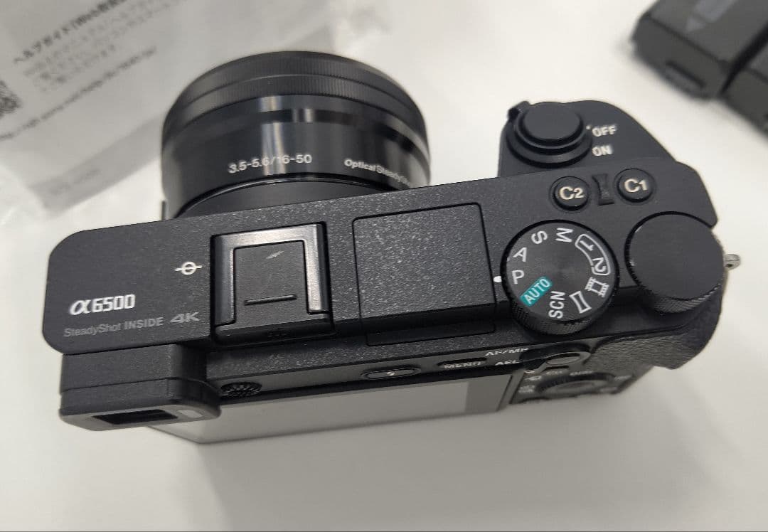 SONY α6500 本体 + ズームレンズ + バッテリー4個