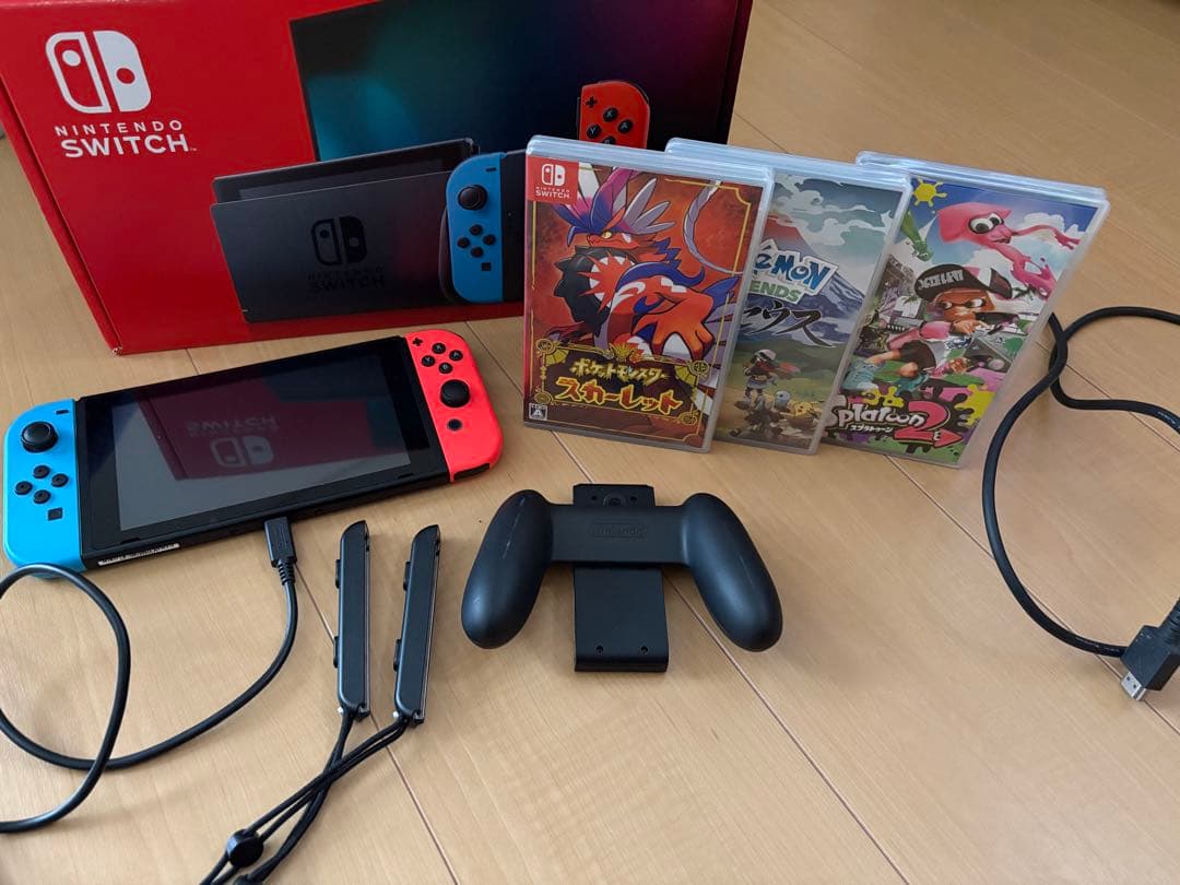 Nintendo Switch 本体・ソフト3本セット