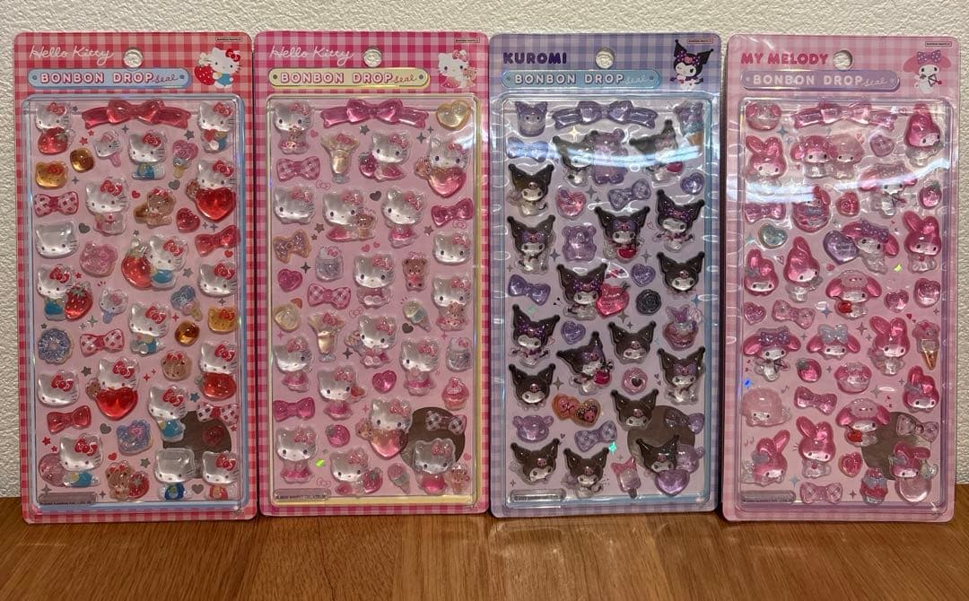 正規品　サンリオ第二段　ボンボンドロップシール　8種類セット