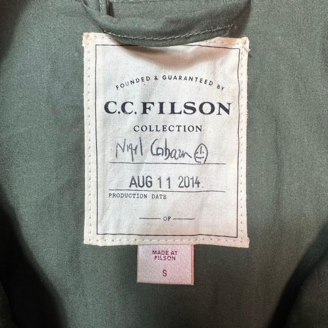 【未使用品】Nigel Cabourn × FILSON オイルドロングコート