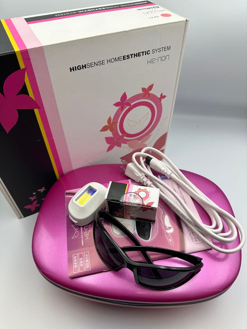 【超美品・箱あり】ケノン Ver.4.1 ピンク 本体＋カートリッジ3種付