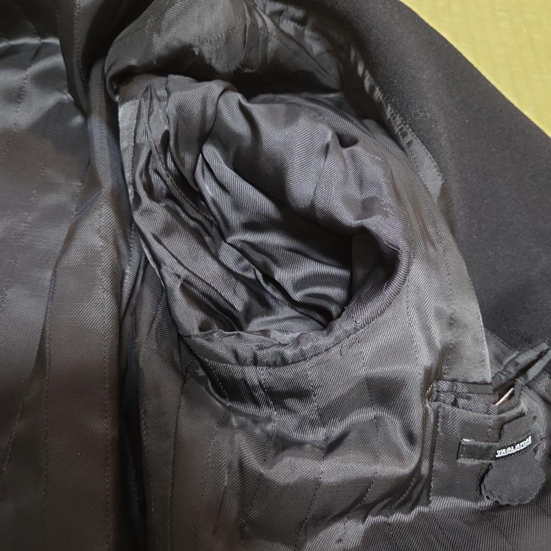 極美品 カシミア混 サイズ50 XL相当 黒 タリアトーレ チェスターコート