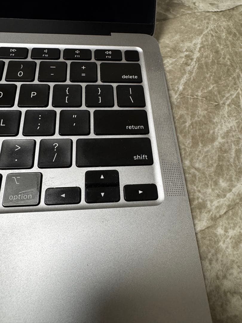 Apple MacBook Air M1スペースグレー US配列キーボード