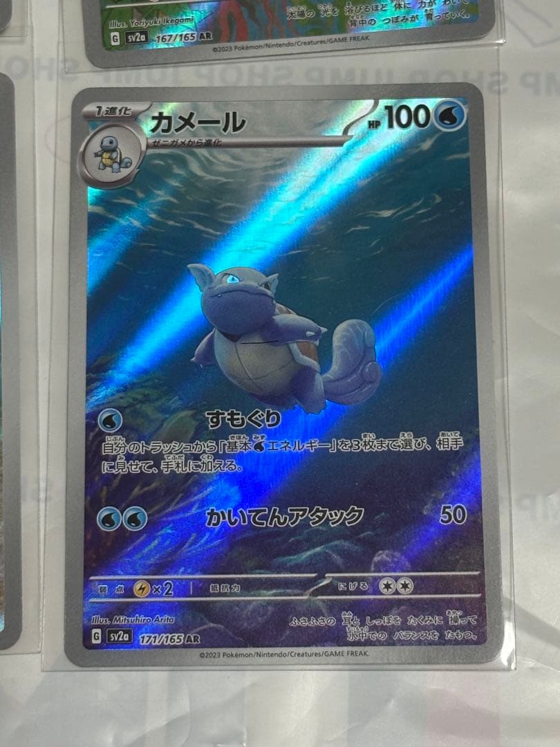 151 カメックスex sar/フシギバナex sar 進化ライン