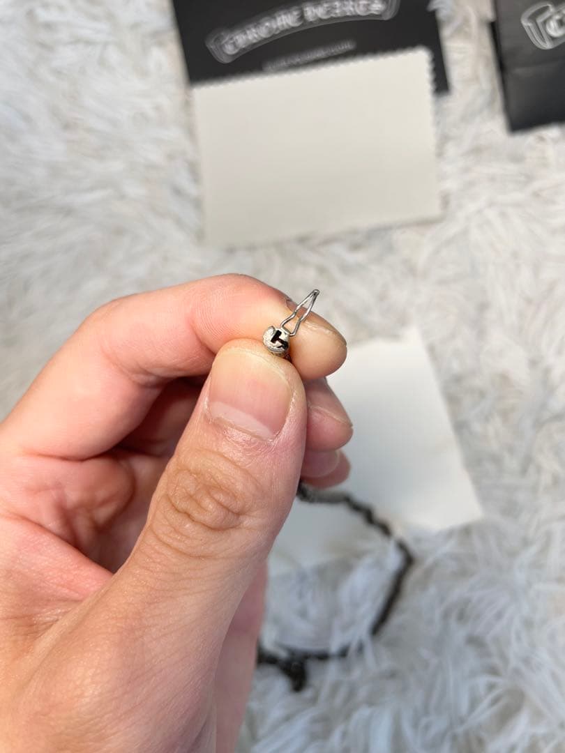 クロムハーツ　ペーパーチェーン　18インチ　レシート　付属品完備