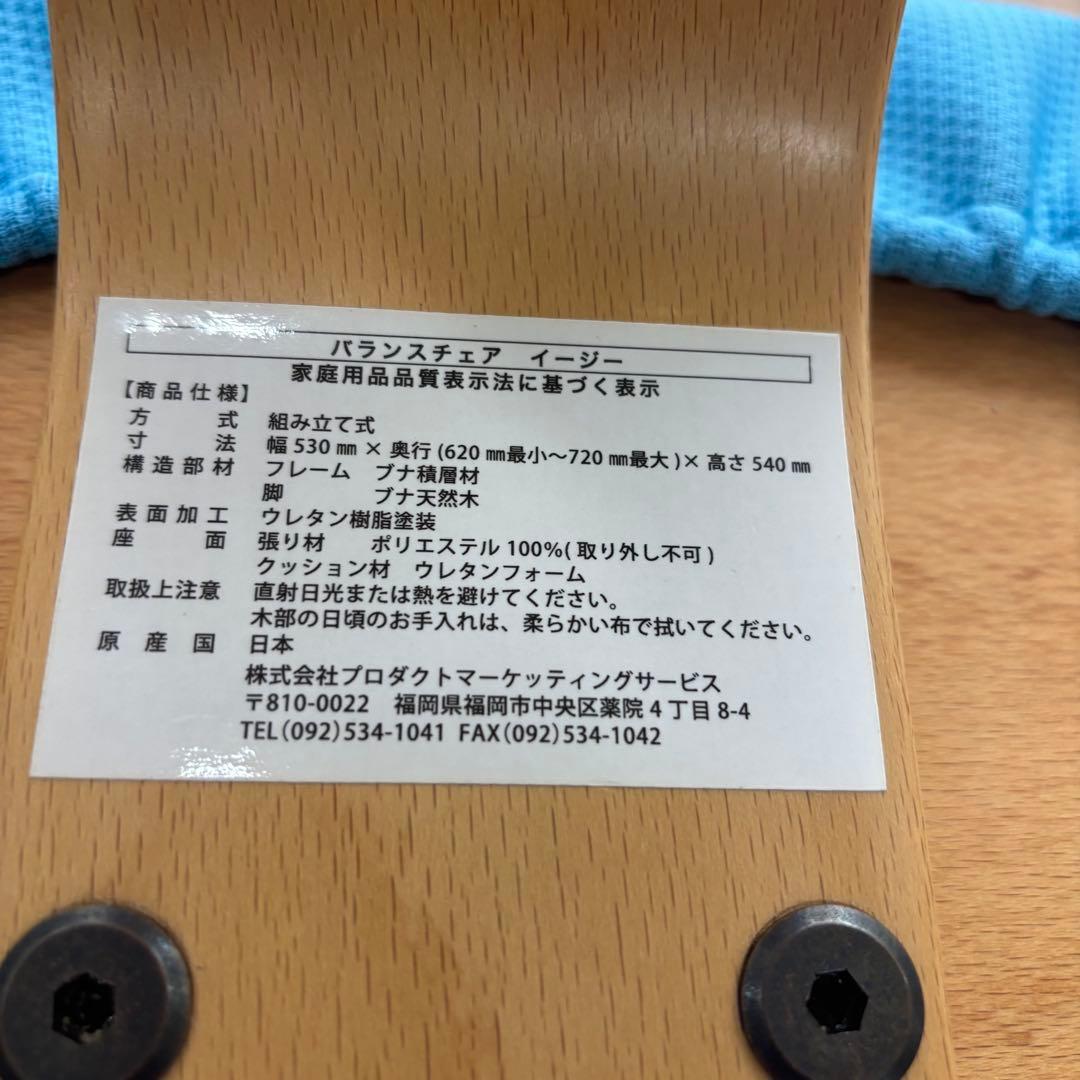 【即日発送 美品】サカモトハウス バランスイージー カバー付き