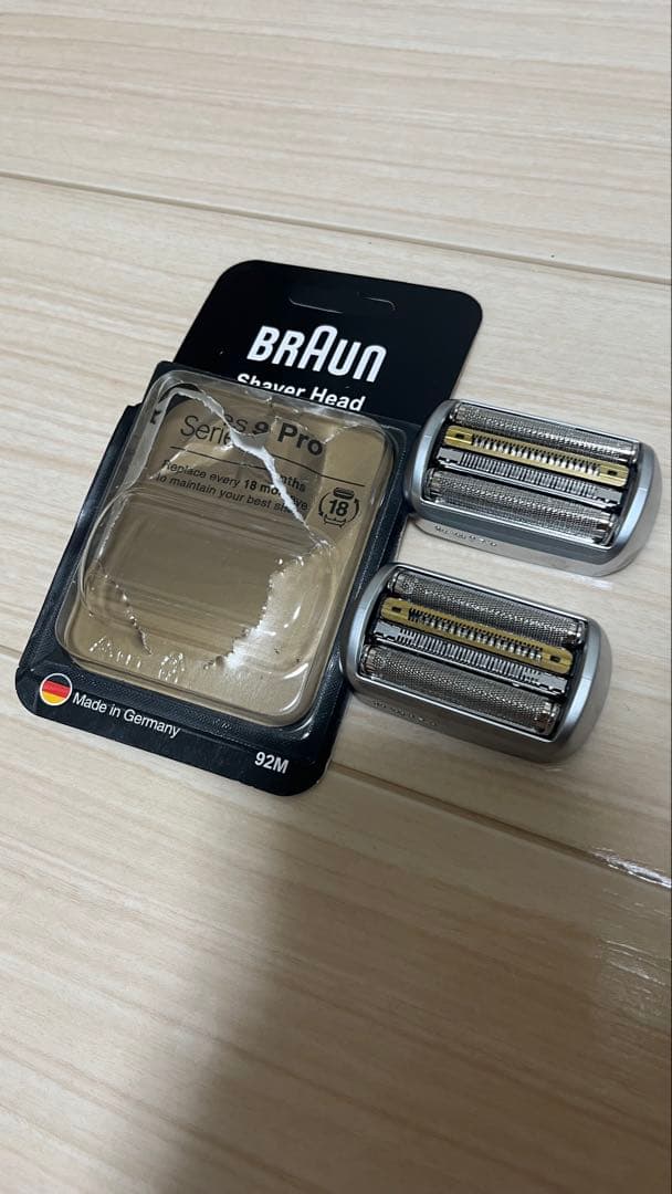 格安2個セット・ブラウンs9pro替刃92M/BRAUN s9pro替刃92M
