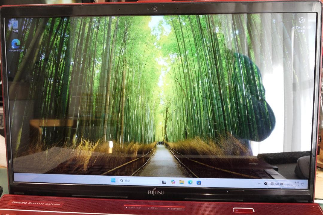 ノートパソコン　富士通AH53/C2