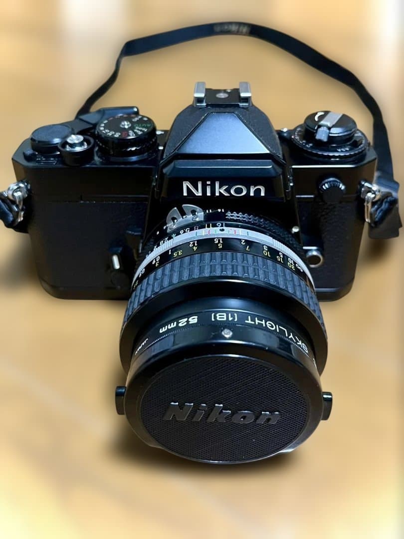 Nikon FE一眼レフカメラ 50mm f/1.4