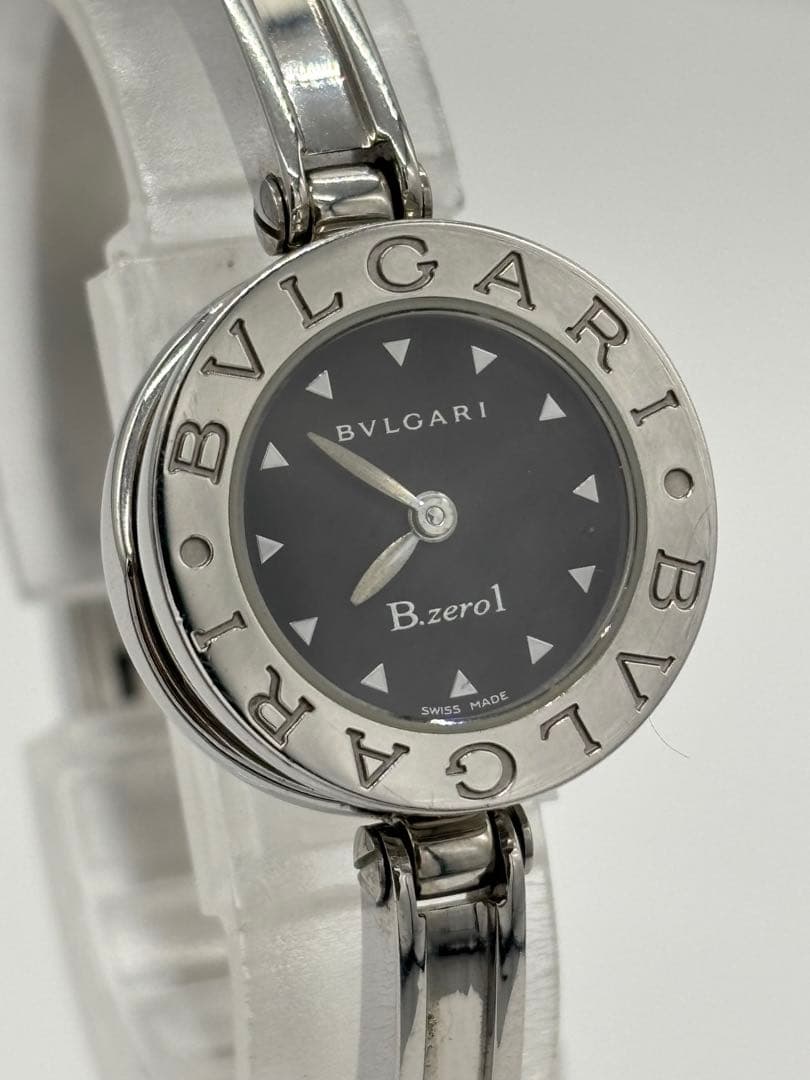 【美品】ブルガリ Bzero1 クォーツ【BZ22S】純正ベルト【稼働品】