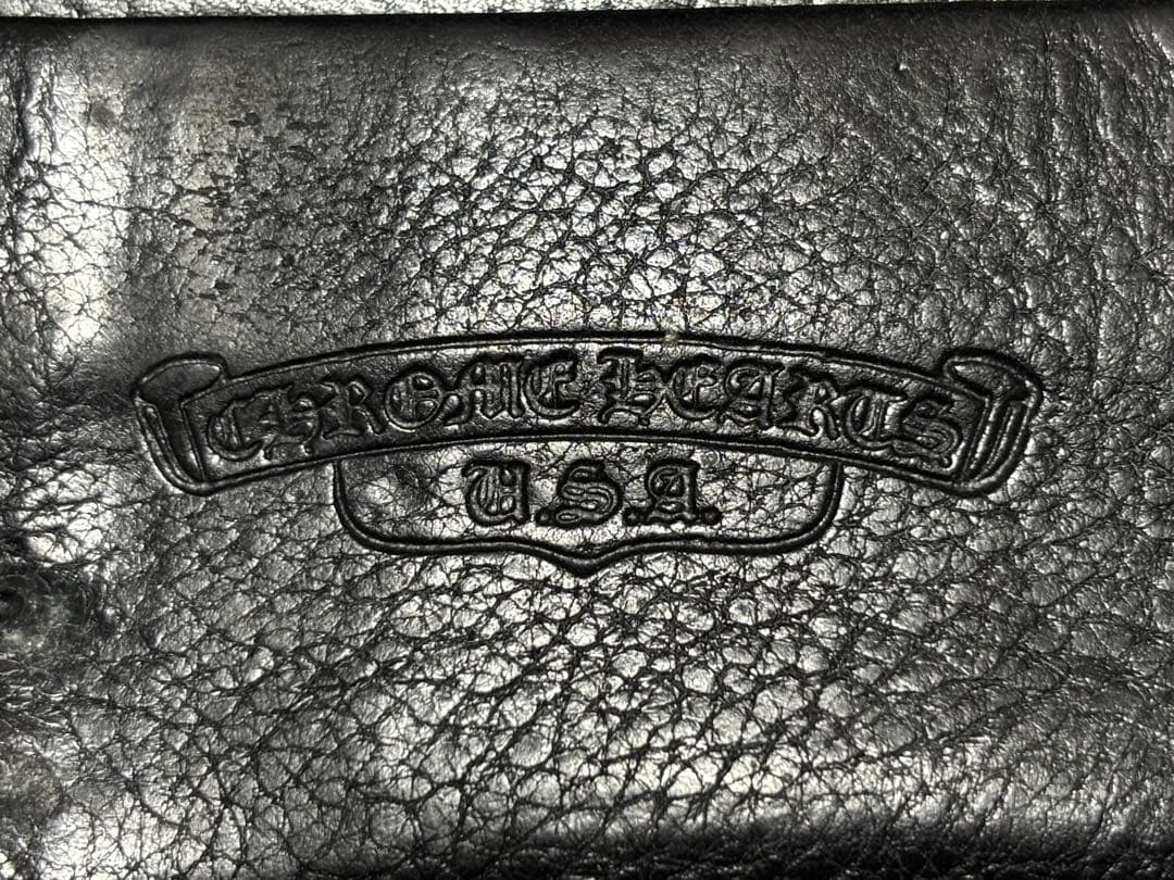 CHROME HEARTS クロムハーツ ウェーブ ウォレット 長財布
