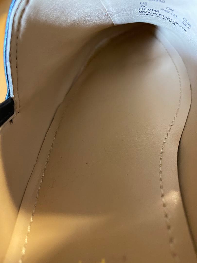 新品未使用COACH 黒ローファー 金具付き