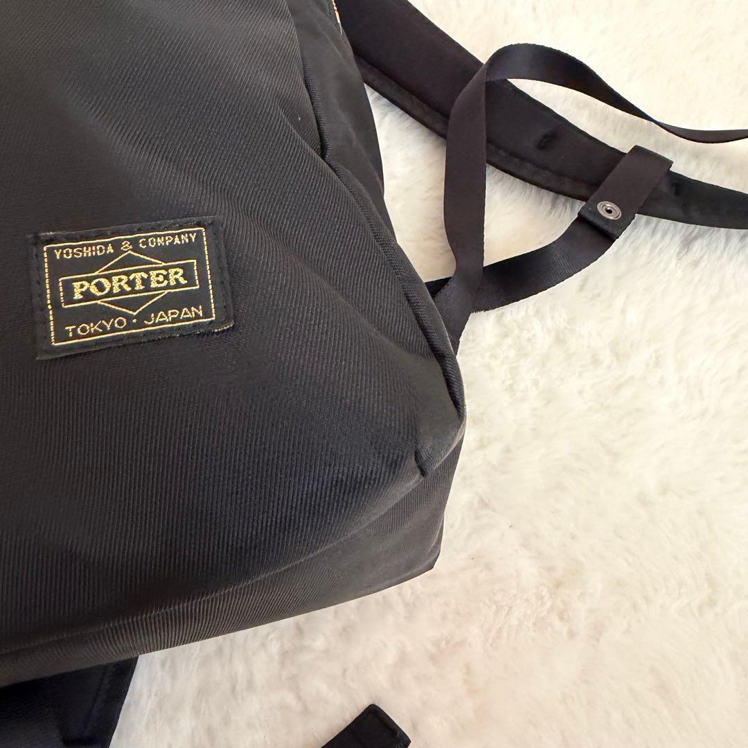 PORTER GIRL SHEA DAYPACK リュック　黒　PC収納 A4可