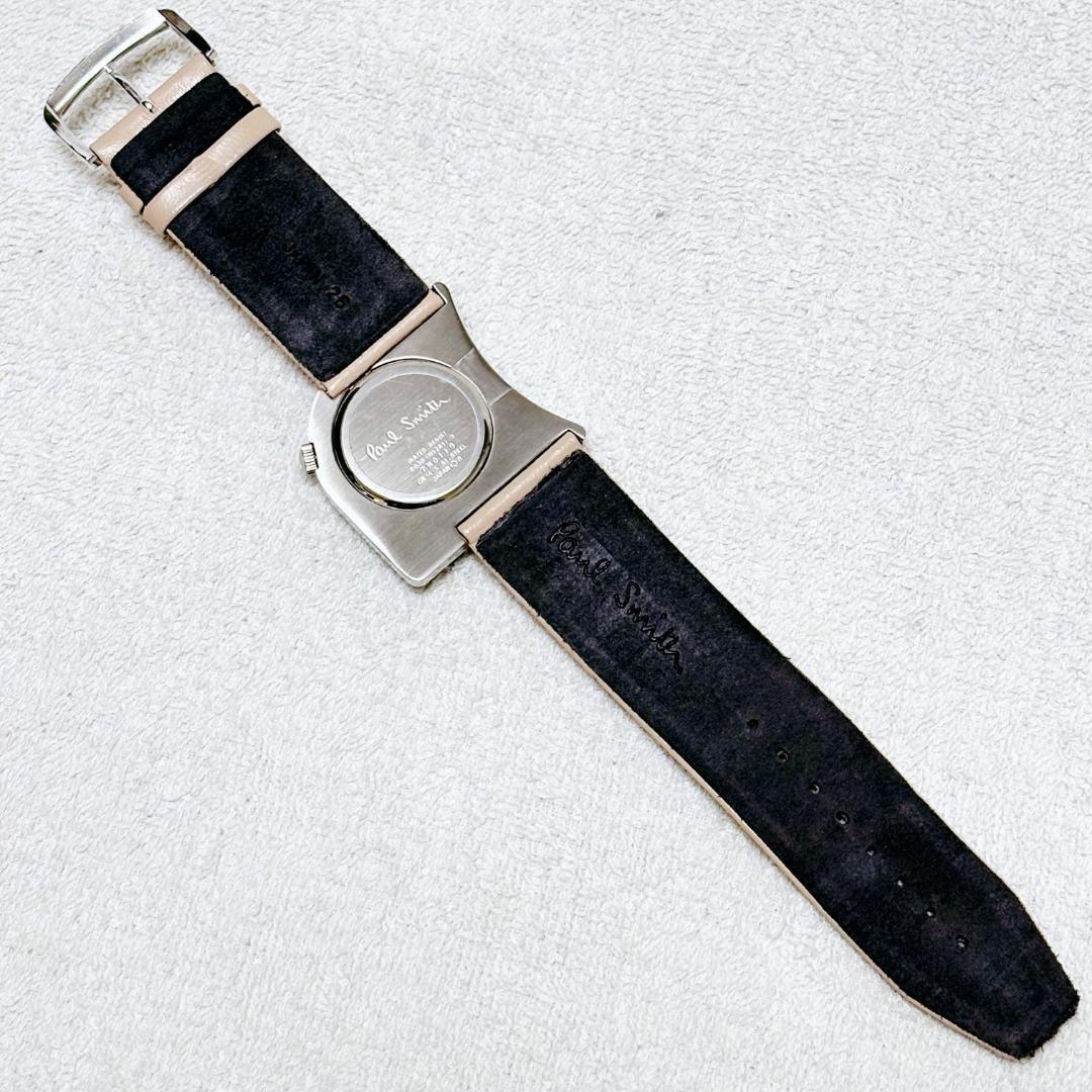 【レア】 美品 ポールスミス 6038-H12611 アシンメトリー 腕時計