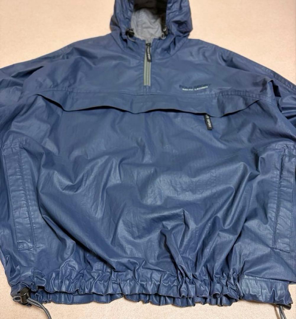 希少 90s POLO SPORT Coating Anorak Jacket
