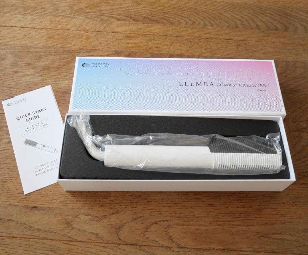 美品　クレイツ　SCK-K01W エレメア コームストレイナー ２０２５年購入