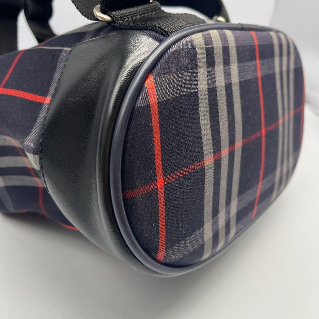 希少 美品 BURBERRY バーバリー ノバチェック リュック バックパック