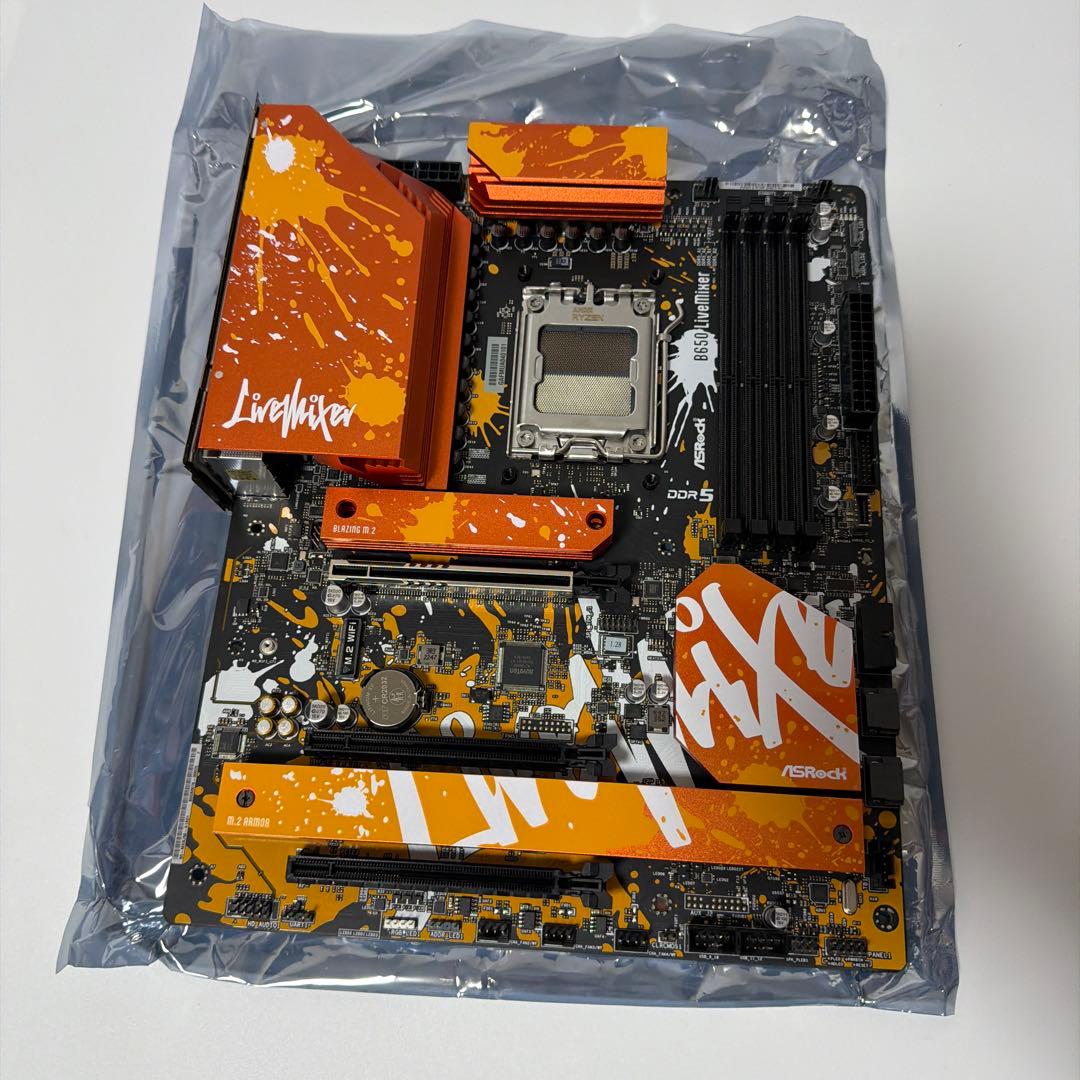 ASRock B650 LiveMixer マザーボード Socket AM5