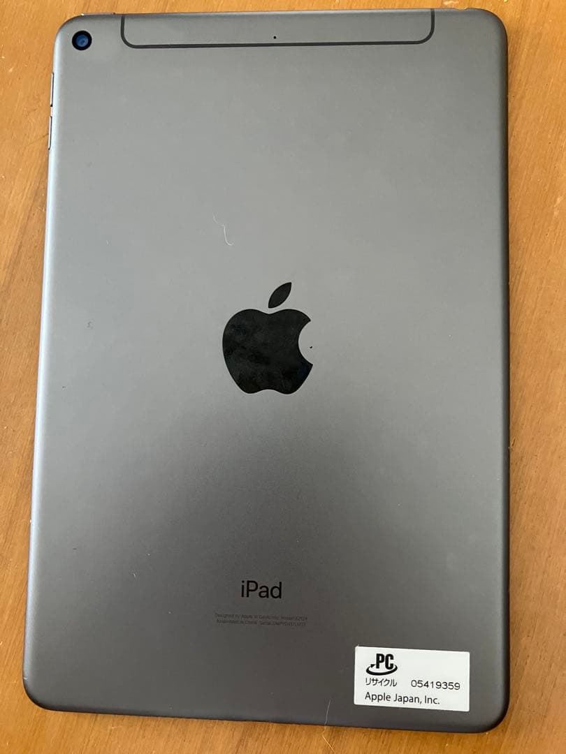 iPad mini5 A2124 ジャンク 画面映らず 通電OK