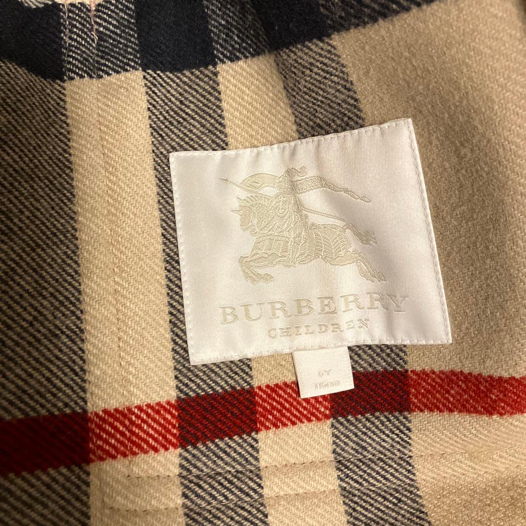 バーバリー キッズコート　美品　120-130