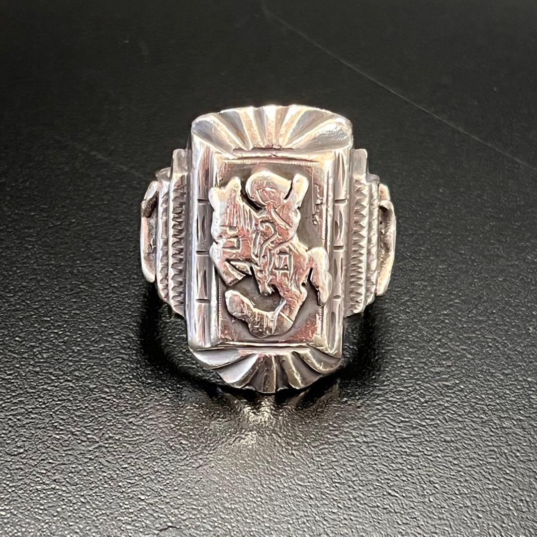 30s 40s ビンテージ メキシカンバイカーリング 50s ロカビリー