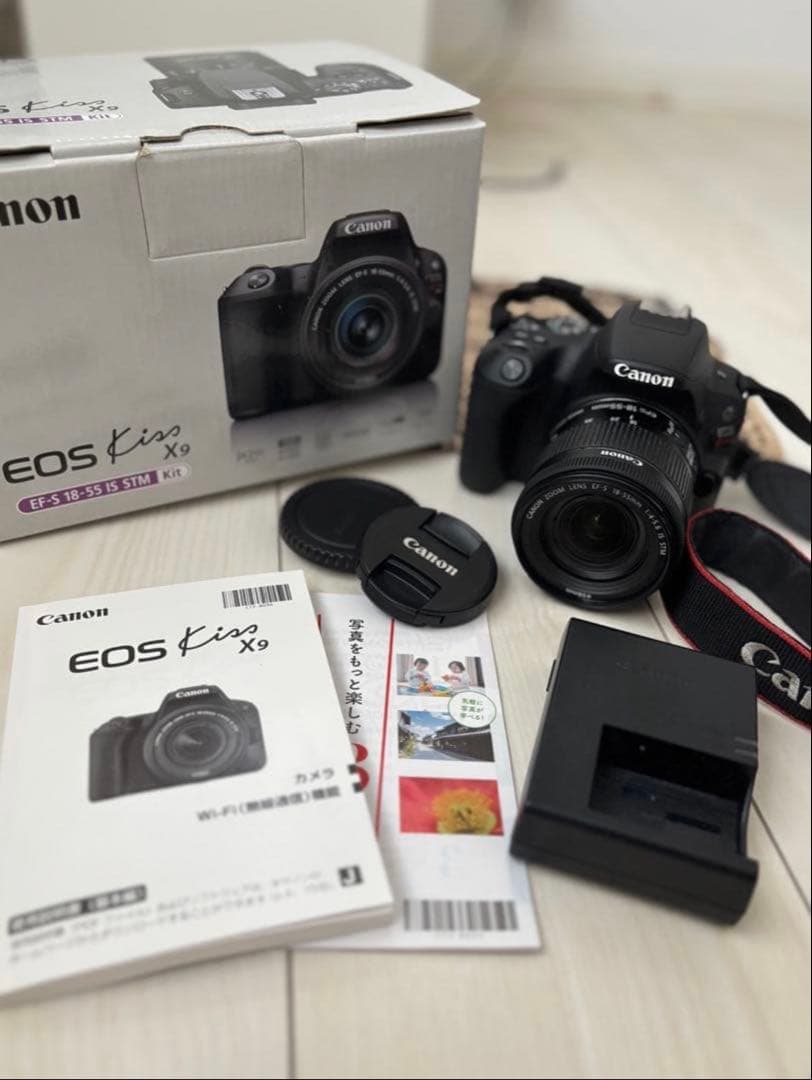 Canon EOS Kiss X9 デジタル一眼レフカメラ レンズ付き
