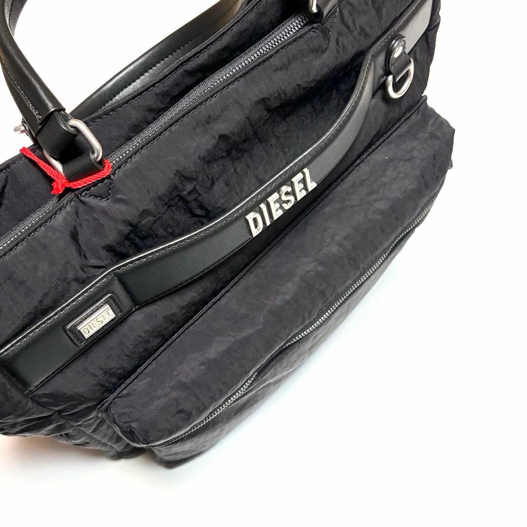 DIESEL ビジネスバッグ ブラック 2WAY 美品 未使用 新品 タグ付き