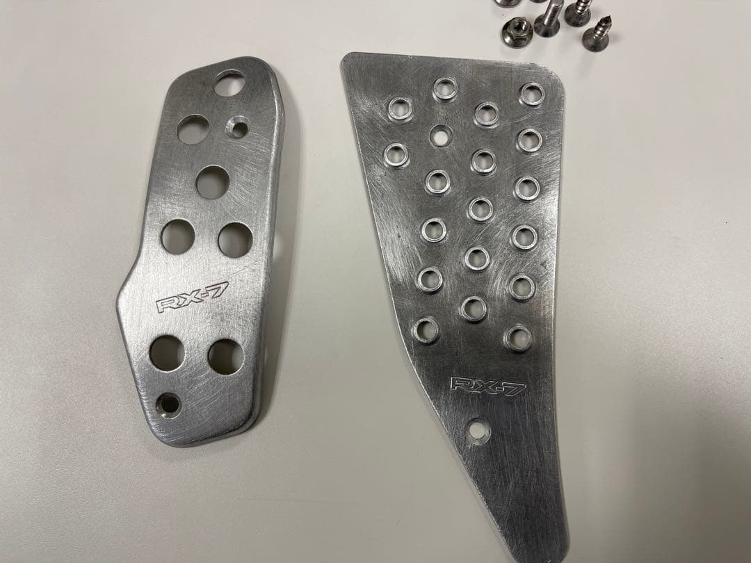 マツダ RX-7 FD3S 純正オプション アルミアクセルペダルカバー