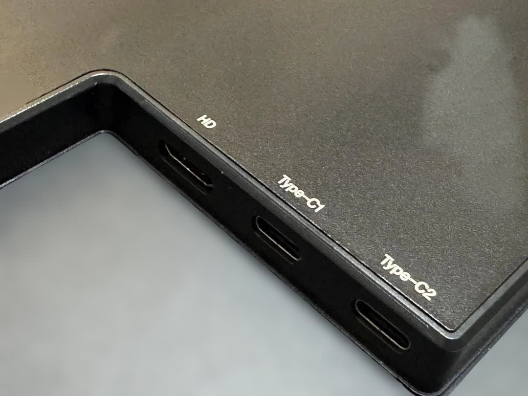 24.5″ 165Hz WQHDモバイルモニター　色むらあり