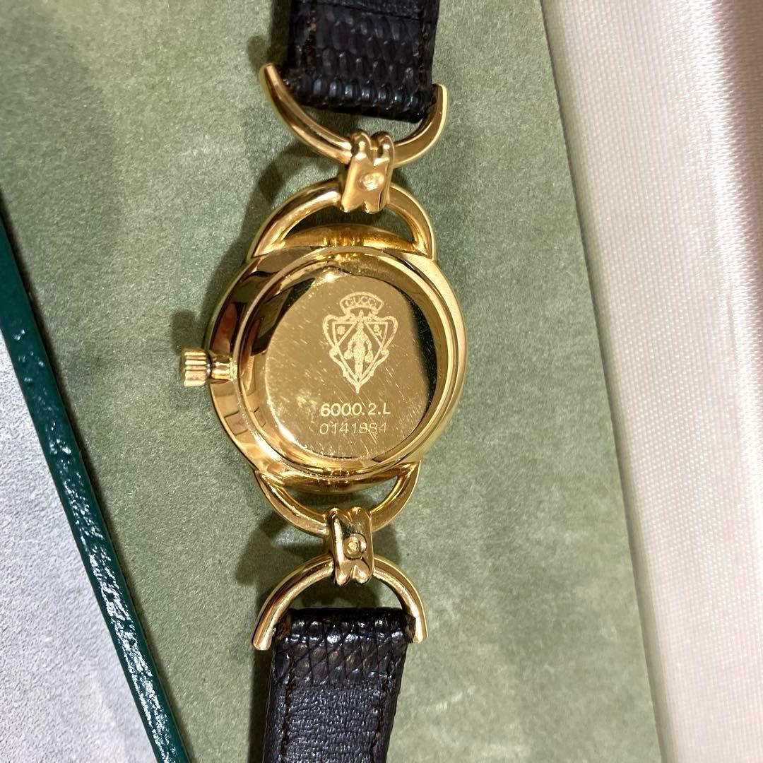 GUCCI 腕時計 オーバルケース 6000.2.L