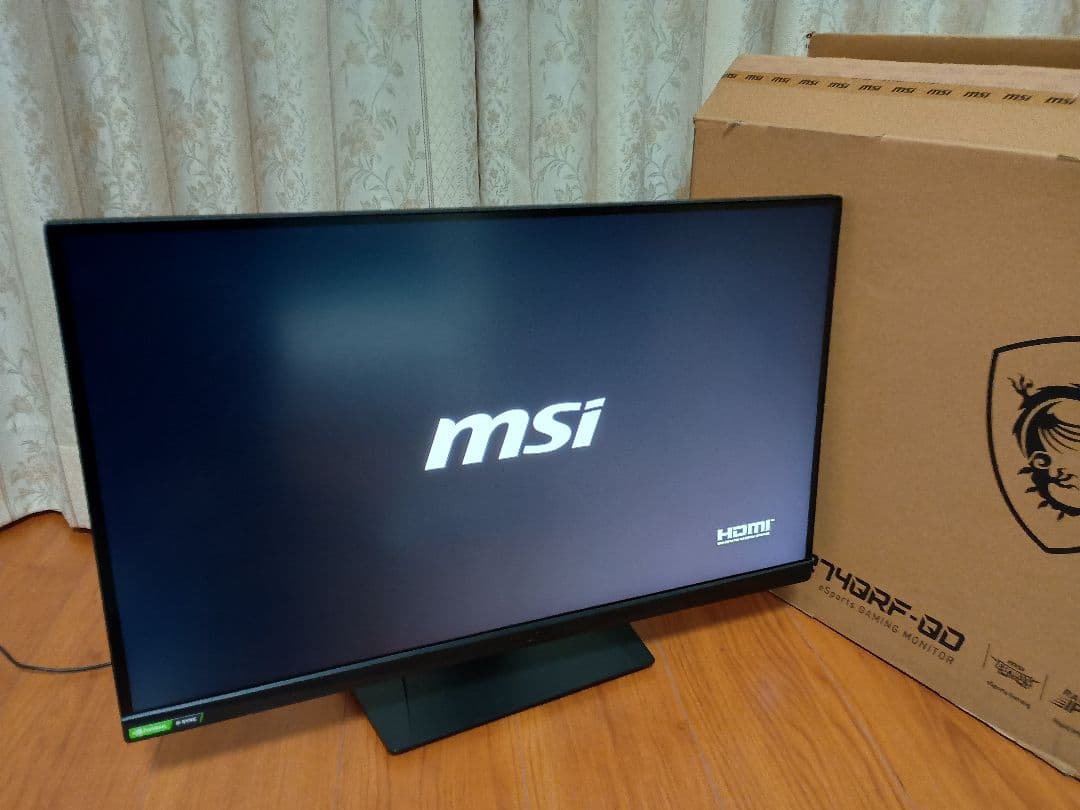 MSI Optix MAG274QRF-QD WQHD 量子ドット 27インチ