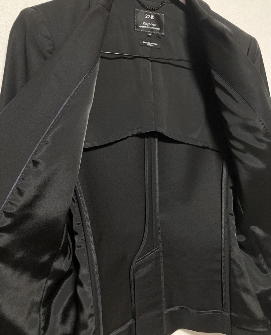 美品 23区 セットアップ パンツスーツ テーラード ひとつボタン size40